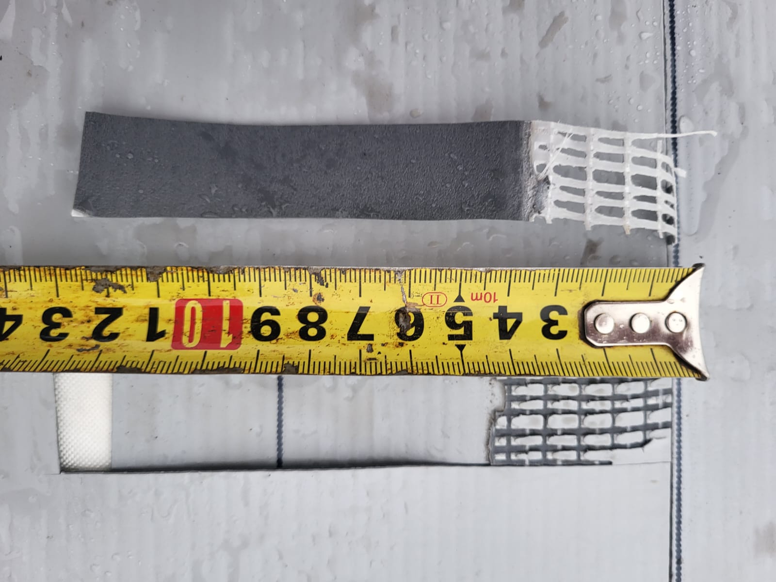 Контроль шва мембранной кровли