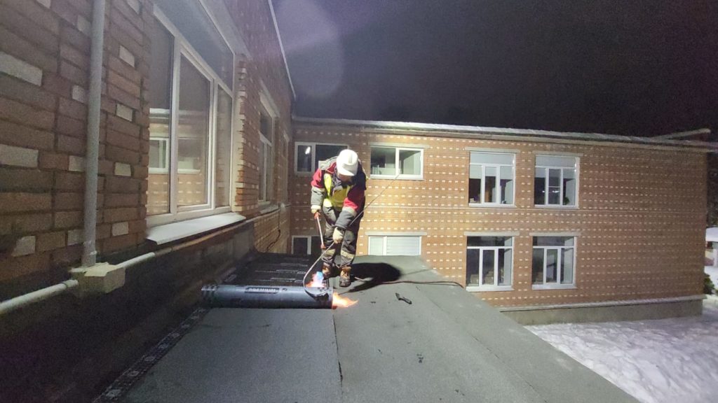 Наплавляемая кровля